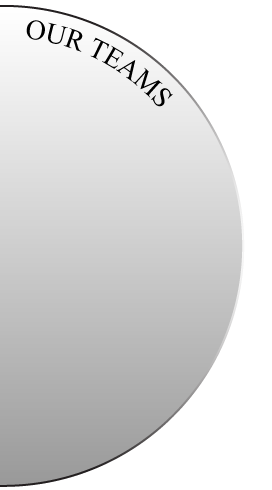 Our team half circle image